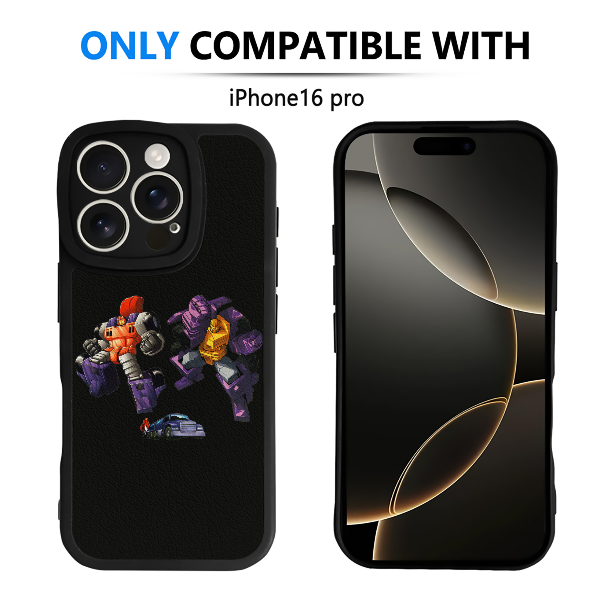 （画像用）  【iPhone 16シリーズ対応】シリコンスマホケース（レザー調） 材質：シリコン